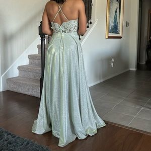 Green prom dress